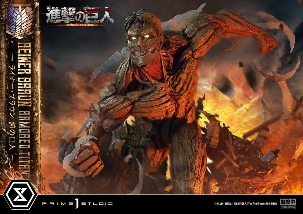 Attack on Titan Statue – Reiner Armored Titan Bonus Version 75 cm 13