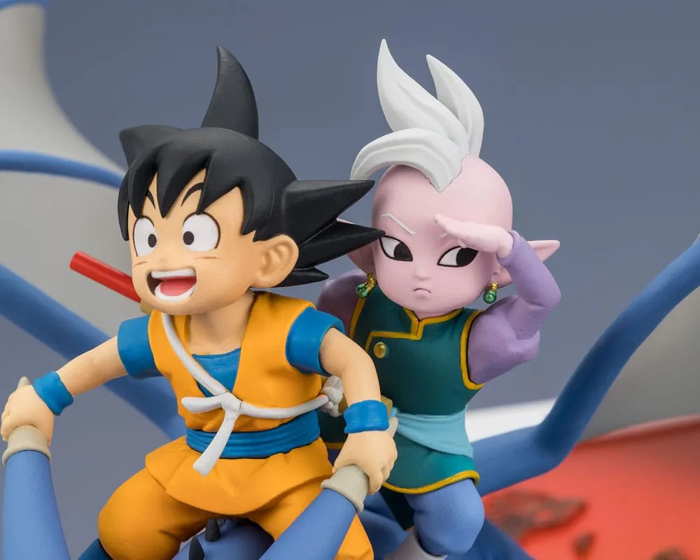 Dragon Ball PVC Statue – Mini Son Goku and Supreme Kai 23 cm 6