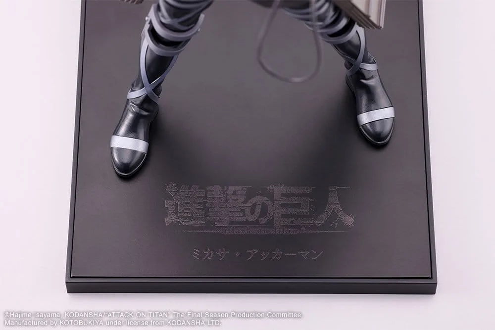 Attack on Titan PVC Figure – Mikasa Ackerman Oshi Works 25 cm 6