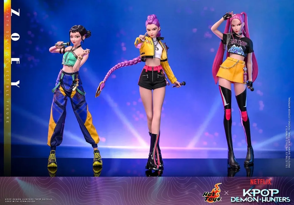KPop Demon Hunters Action Figure – Zoey 1/6 Scale 27 cm 17