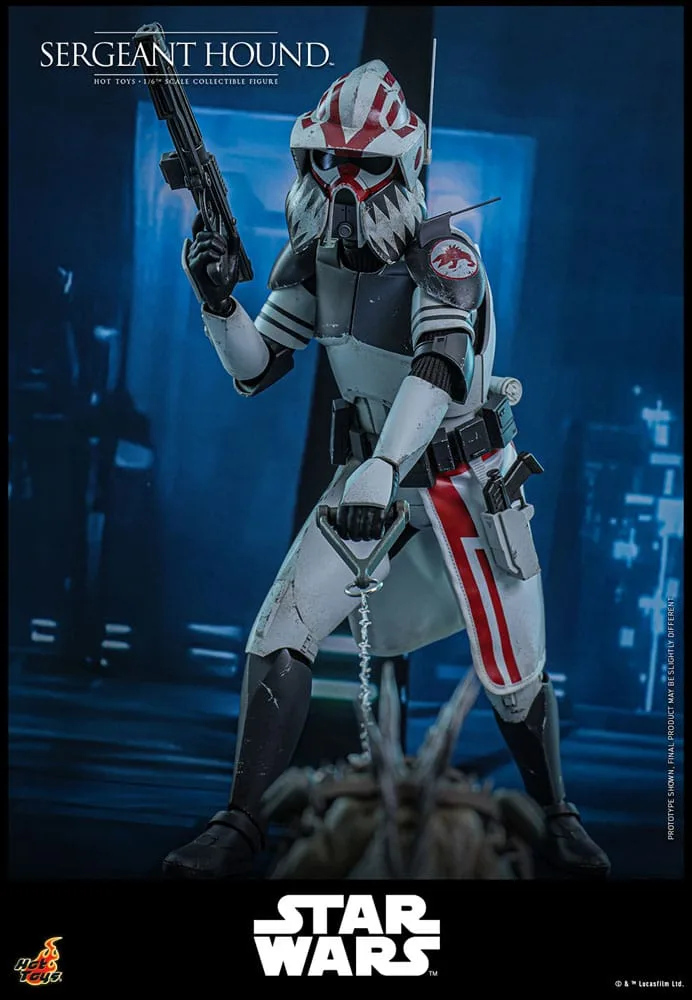 Star Wars The Clone Wars Action Figure – Sergeant Hound 30 cm 16