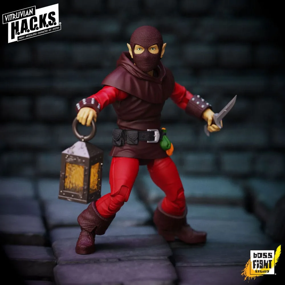 Vitruvian H.A.C.K.S. Action Figure – Halfling Scout Dwynn Dellos