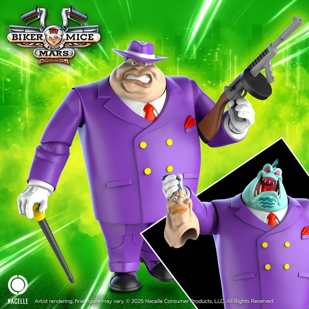 Biker Mice from Mars Action Figure – Limburger 23 cm 4