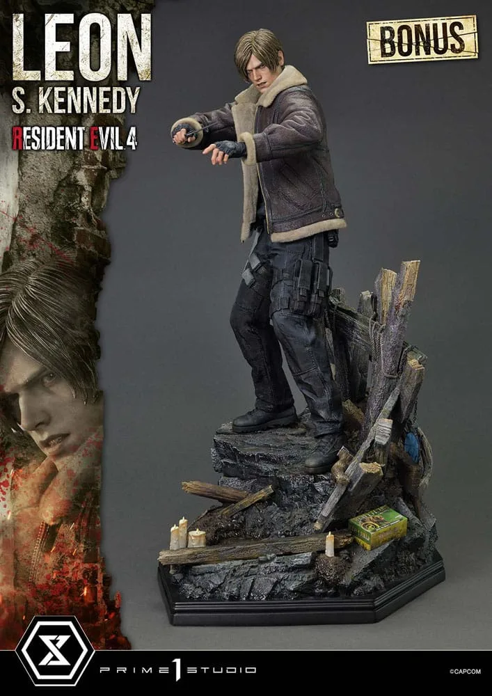 Resident Evil 4 Statue – Leon S. Kennedy Bonus Version 64 cm 17