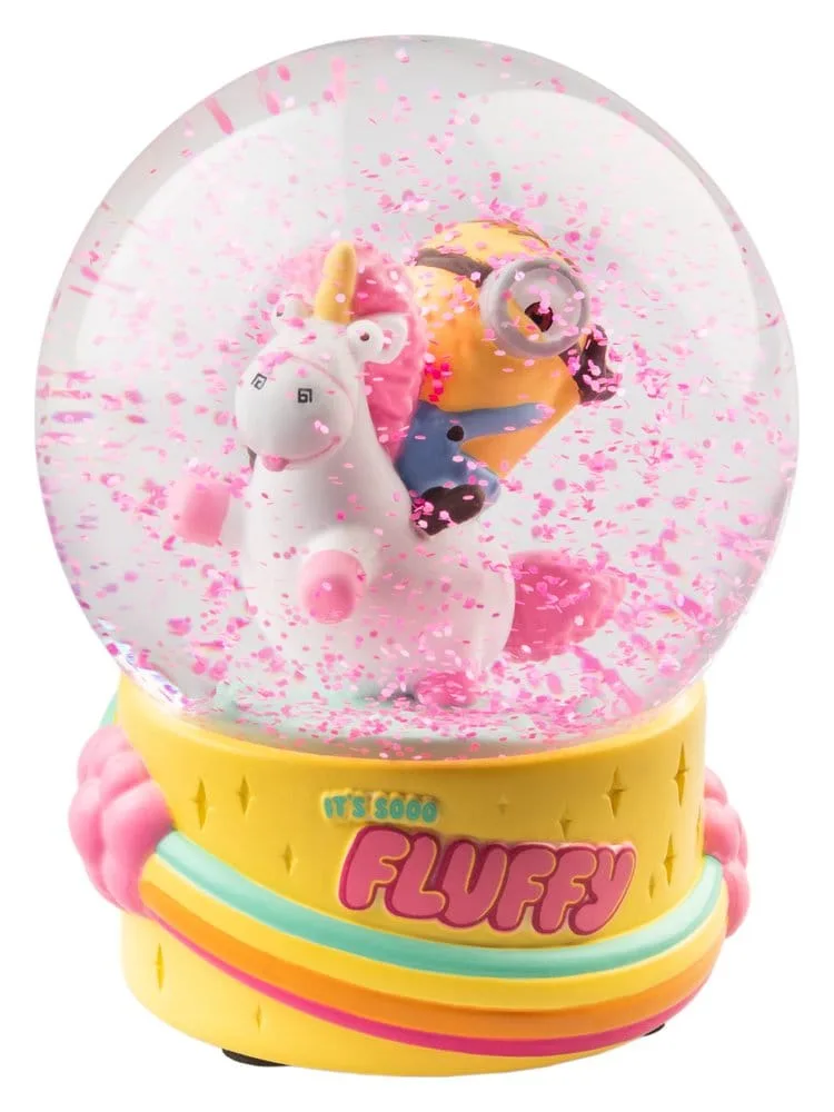 Minions Snow Globe – Hand-Painted 10 cm