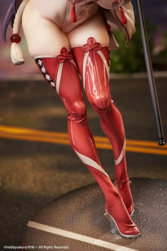 Miko Shoujo PVC Figure – Race Queen Version 1/7 33 cm 9
