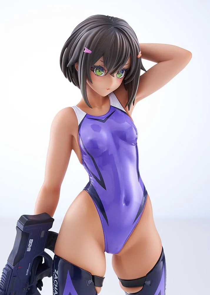 Arms Note Sammelfigur – Buchou-chan Purple Swimsuit 22 cm 5