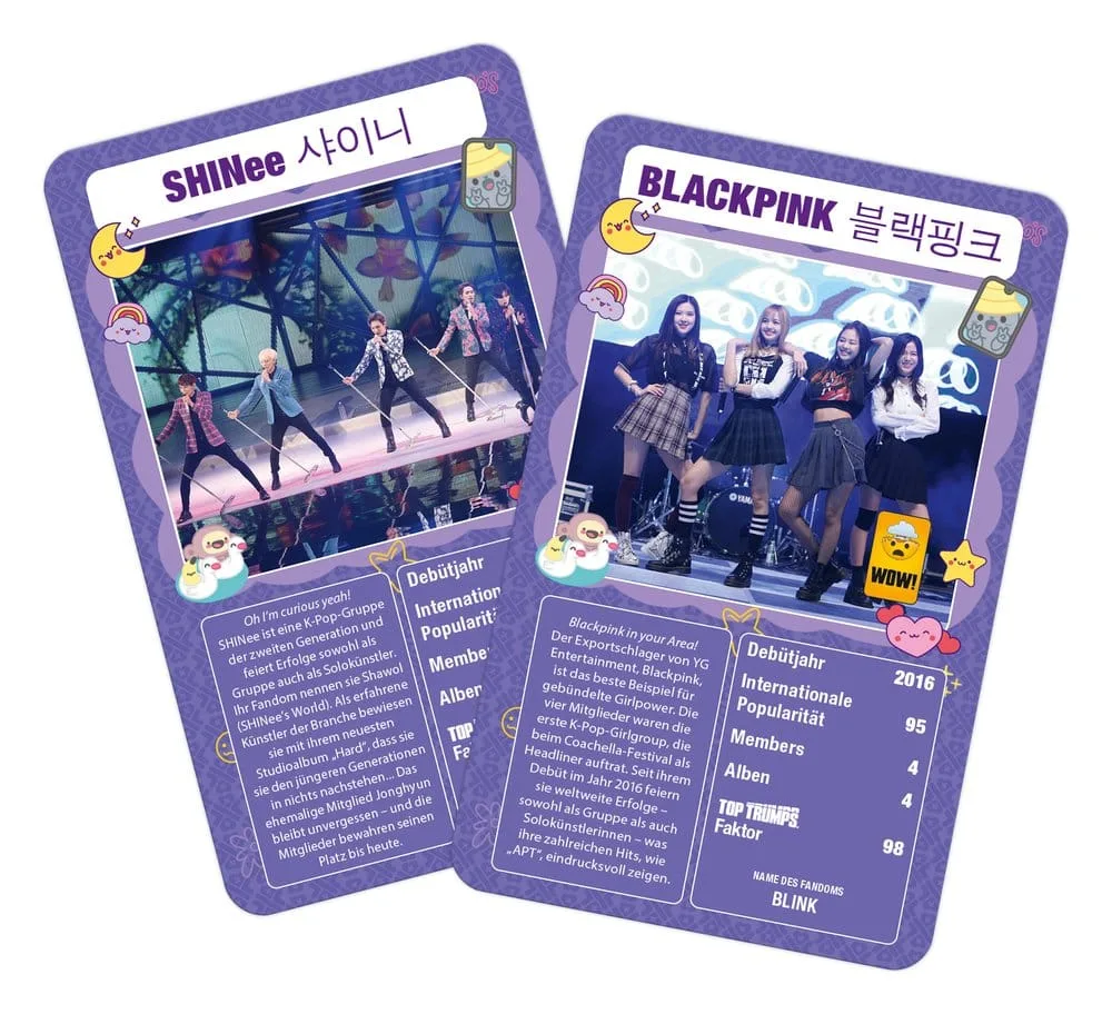 K-Pop Card Game – Top Trumps German Edition 2