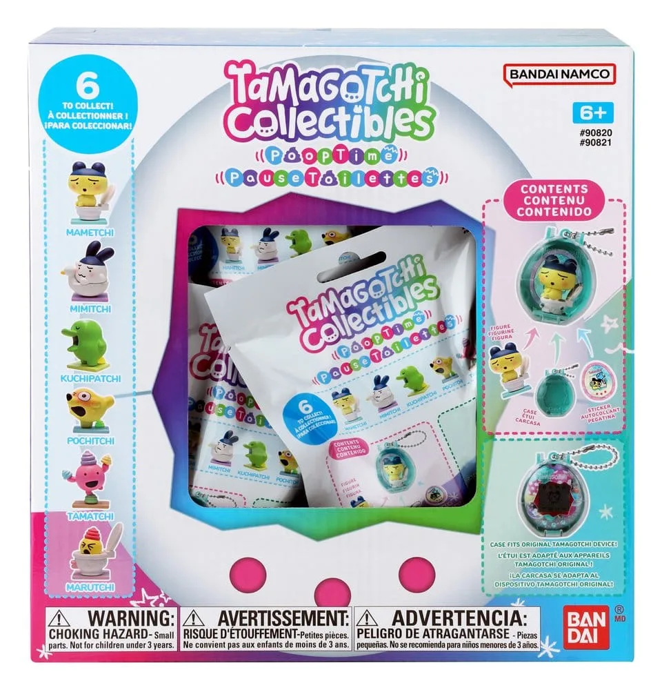 Tamagotchi Mini Figures – Blind Box Assortment 18 Pieces