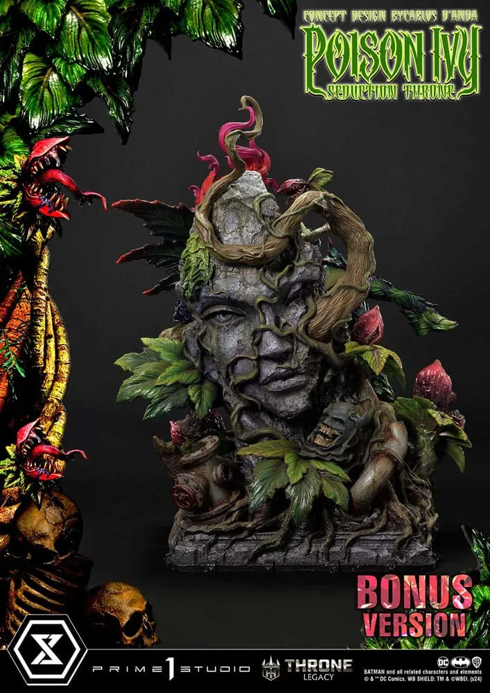 DC Comics Statue – Poison Ivy Seduction Throne Deluxe Bonus 55 cm 24