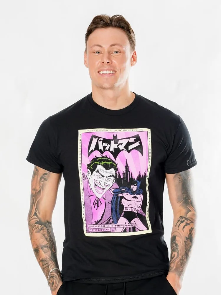 Batman T-Shirt – Joker Anime Poster XXL 5