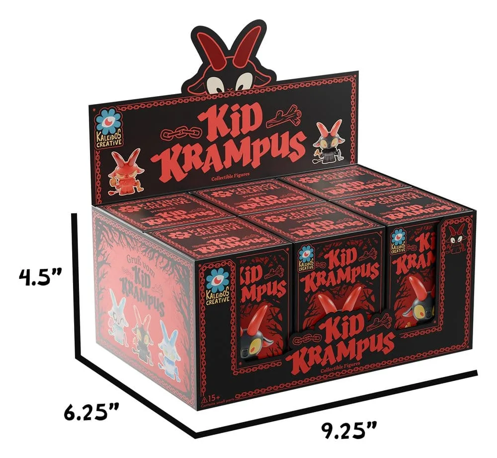 Kid Krampus Mini Figures – Series 1 Blind Box Display of 6 8 cm 3