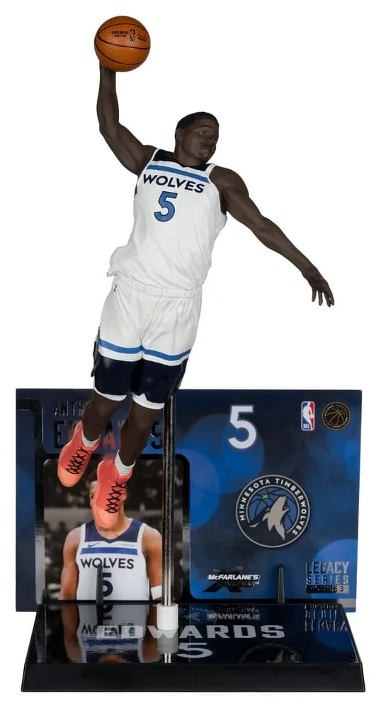 NBA Posed Figure – Anthony Edwards Timberwolves 21 cm