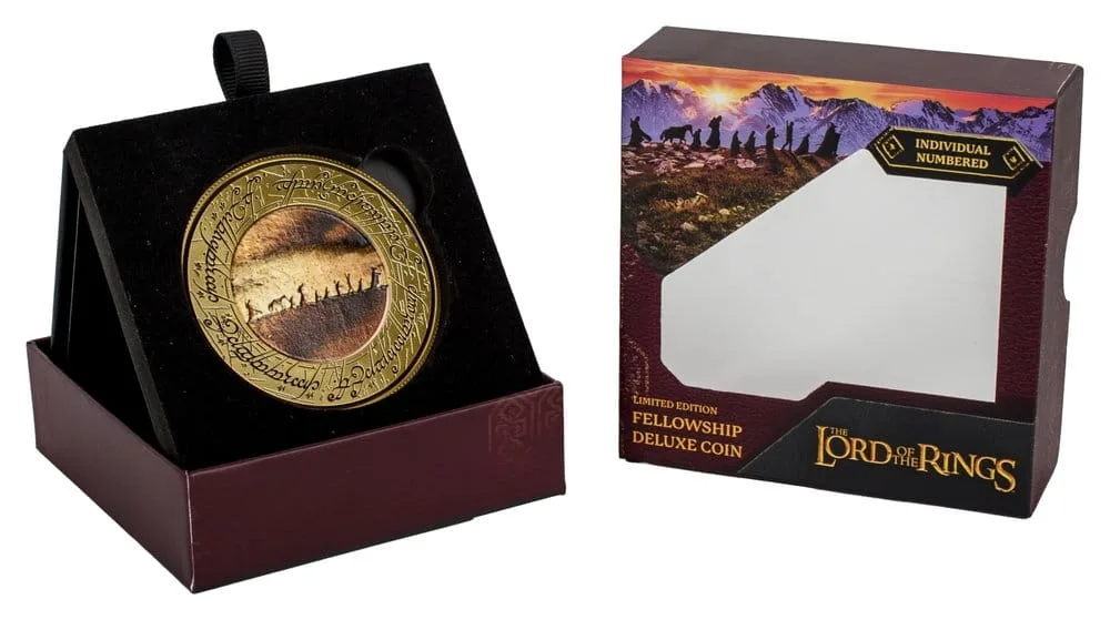 Lord of the Rings Coin – The Fellowship with Display Stand 11