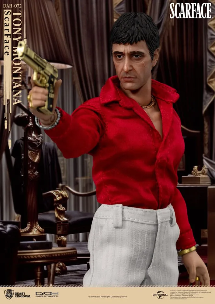 Scarface actiefiguur – Tony Montana in wit pak 20 cm 3