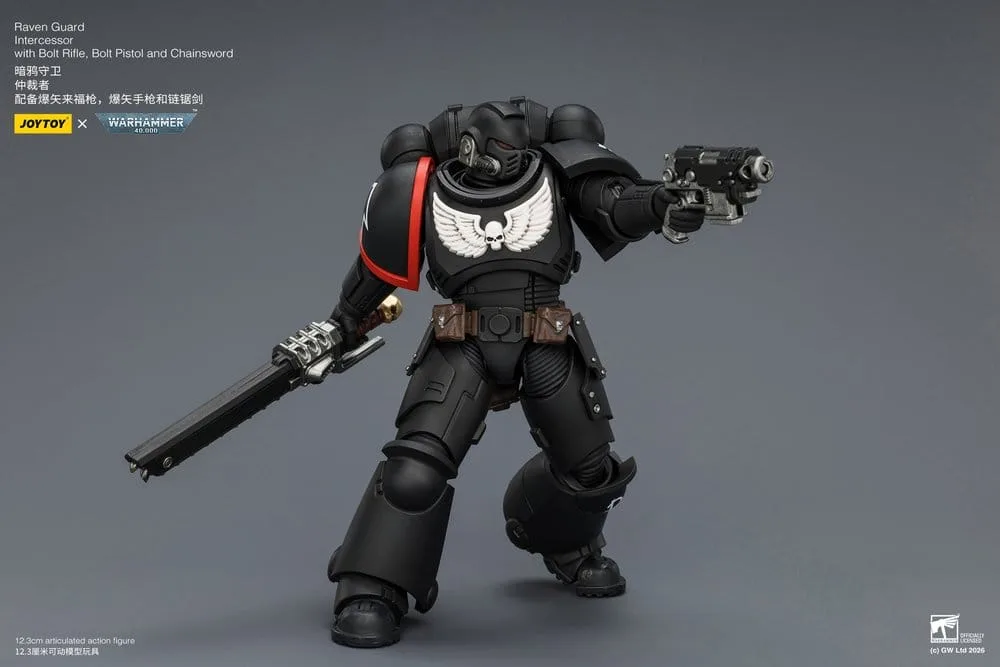 Warhammer 40,000 Action Figure – Raven Guard Intercessor 12.3 cm 17