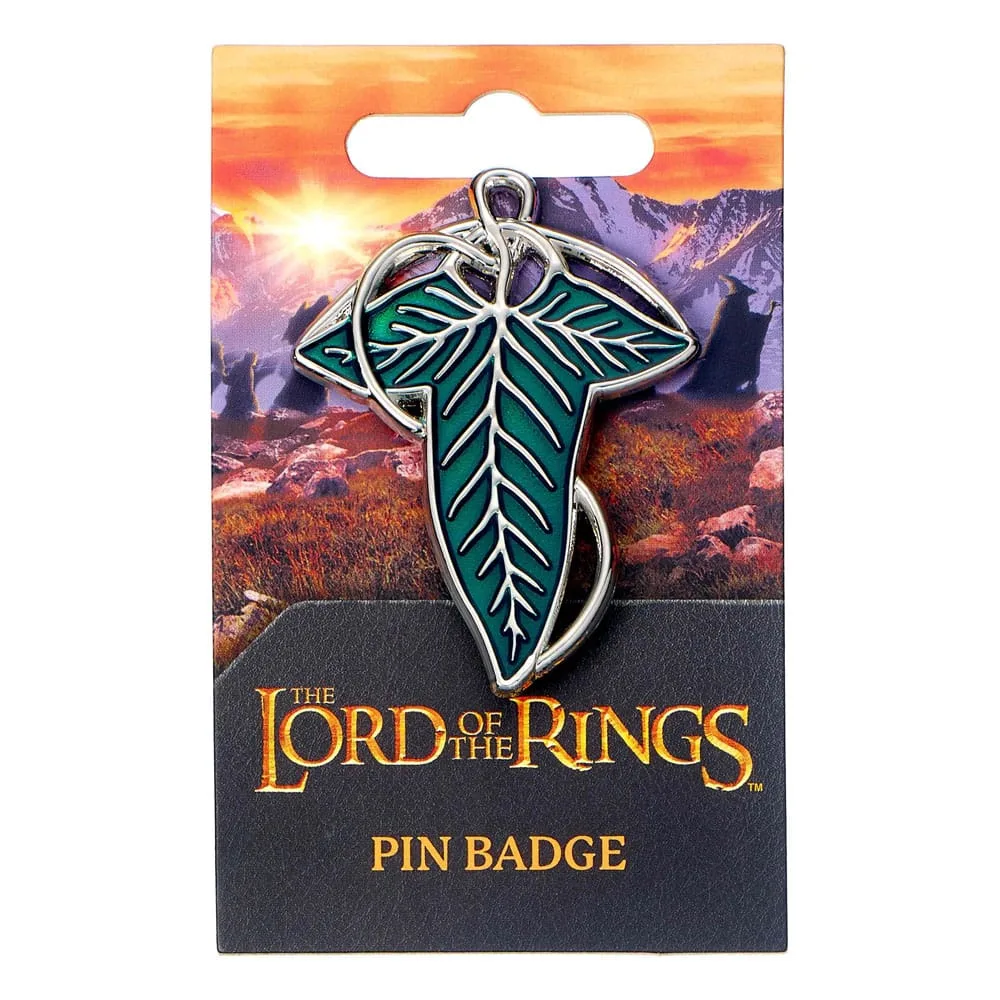 Lord of the Rings Pin Badge – Leaf of Lórien 5 x 4 cm 2