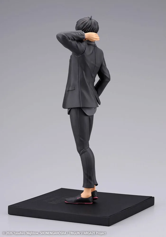 Trigun Stampede beeld – Nicholas D. Wolfwood 1:8 22 cm 3