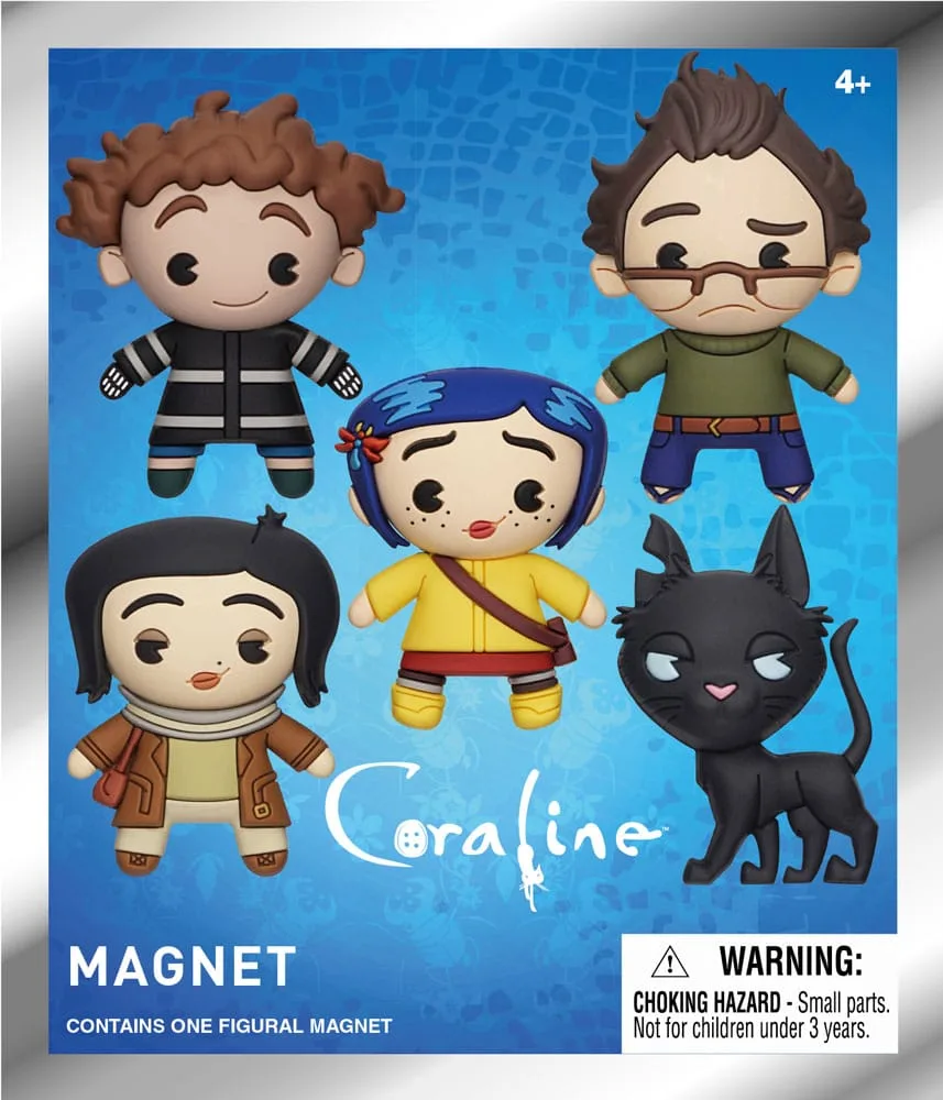 Coraline Sammelmagnete – Serie 1 Display mit 12 Blind Bags 2