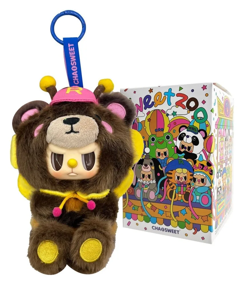Rebel Bears Vinyl Plush Blind Box – Sweet Zoo 6-Pack 10 cm 2