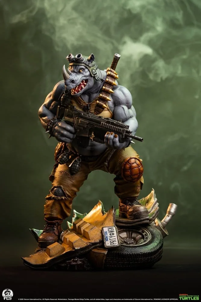 Teenage Mutant Ninja Turtles Statue – Legends Rocksteady 1/3 69 cm 17