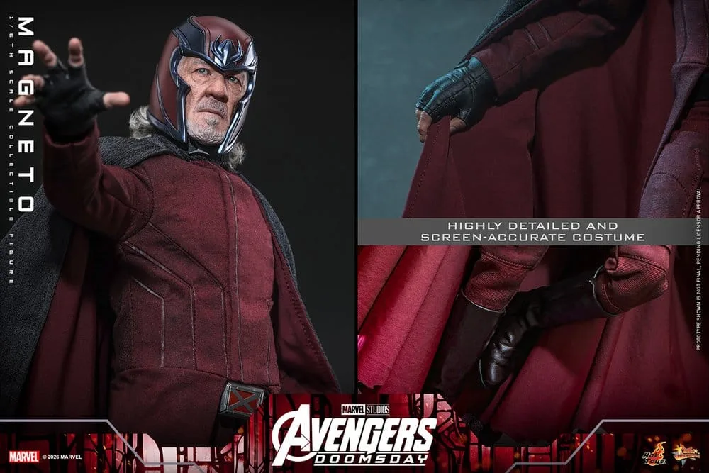Avengers Doomsday Action Figure – Magneto 1/6 30 cm 20