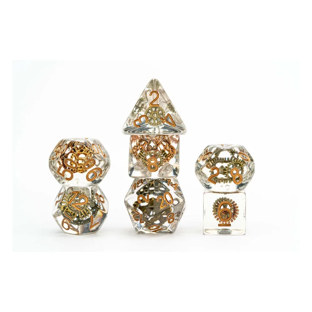 FanRoll Dice Set – Gear 7 Pieces 16 mm