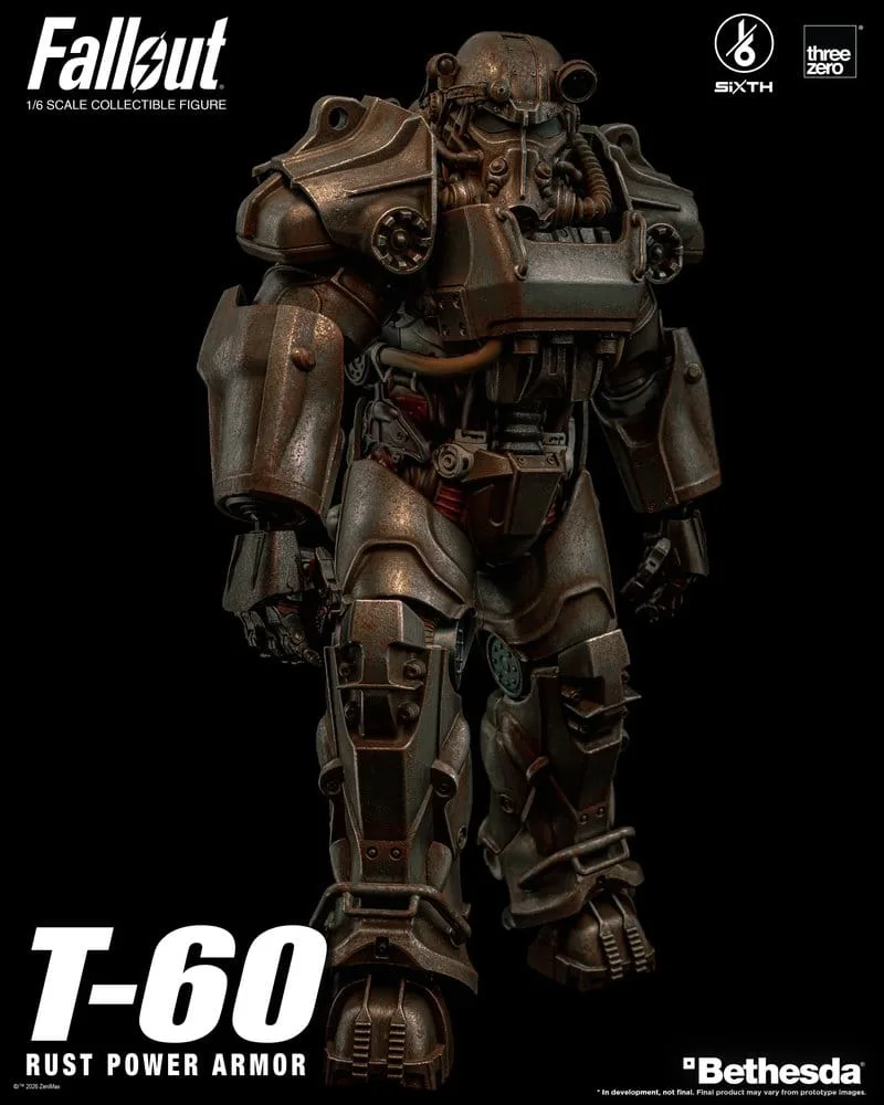 Fallout Action Figure – T-60 Rust Power Armor 1/6 3