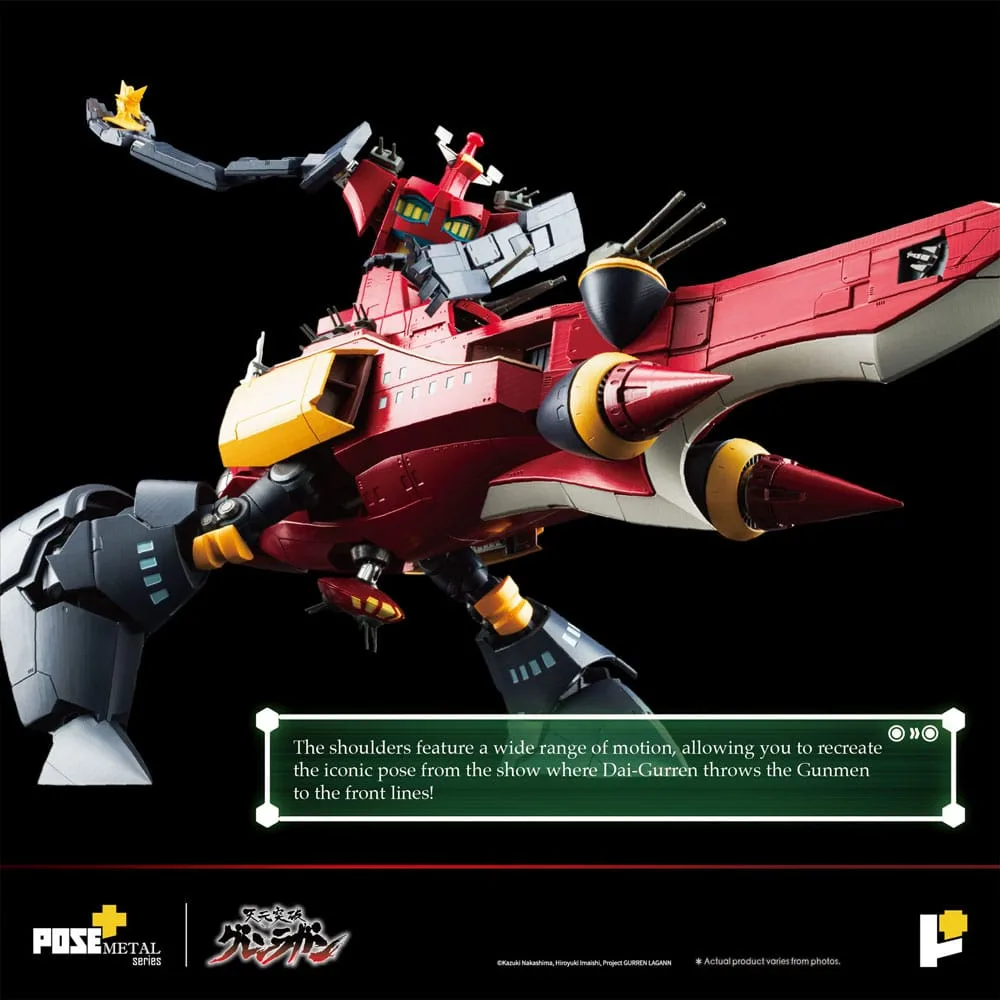 Tengen Toppa Gurren Lagann Figure – POSE+METAL Dai-Gurren 33 cm 10