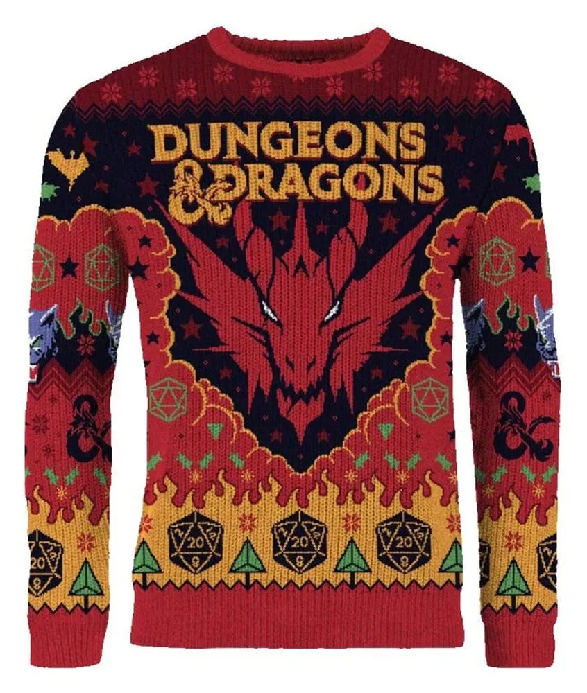 Dungeons & Dragons kersttrui – XXL 5