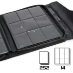 Enhance TCG Trading Card Album – Black 252-Card Toploader Binder 2