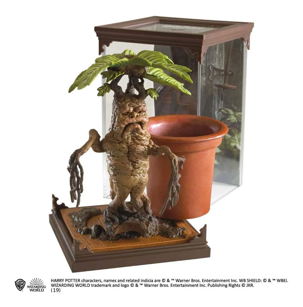 Harry Potter Statue – Magical Creatures Mandrake 13 cm