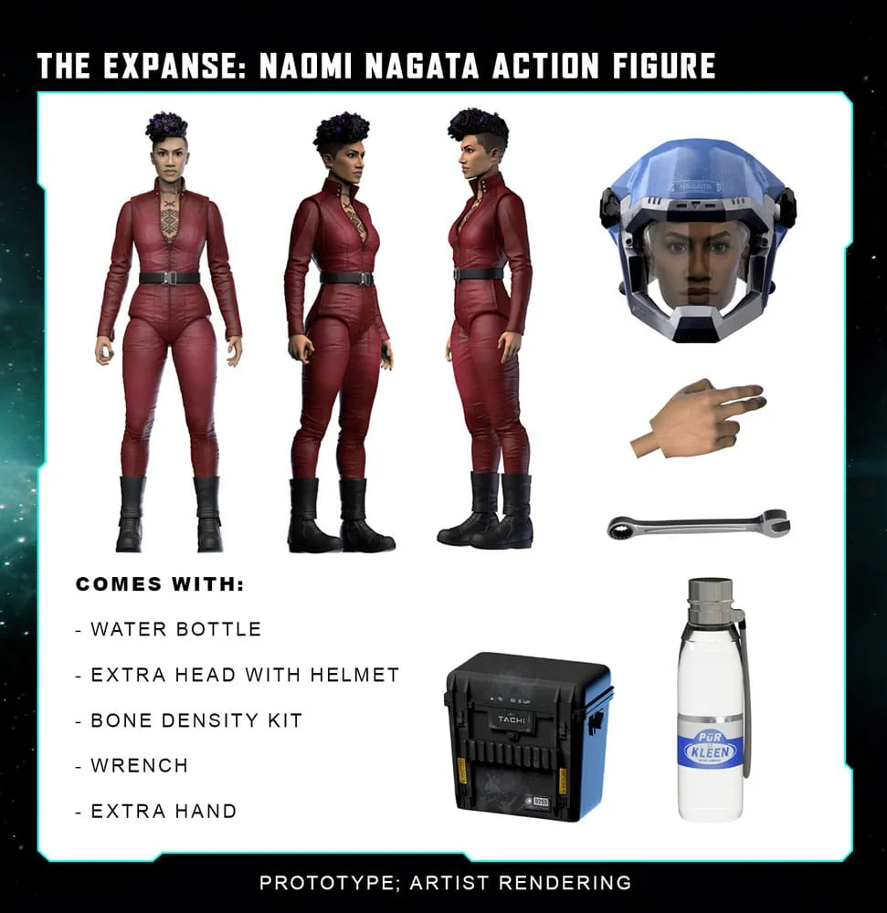 The Expanse Action Figure – Naomi Nagata 20 cm