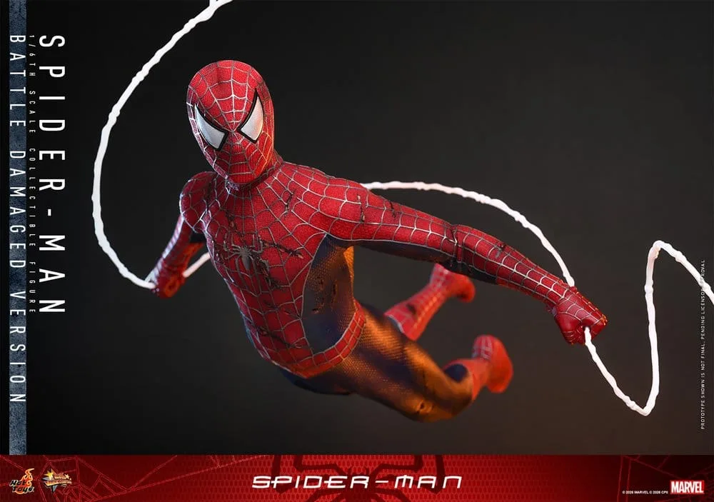Spider-Man Action Figure – Battle Damaged 1/6 Scale 30 cm 13