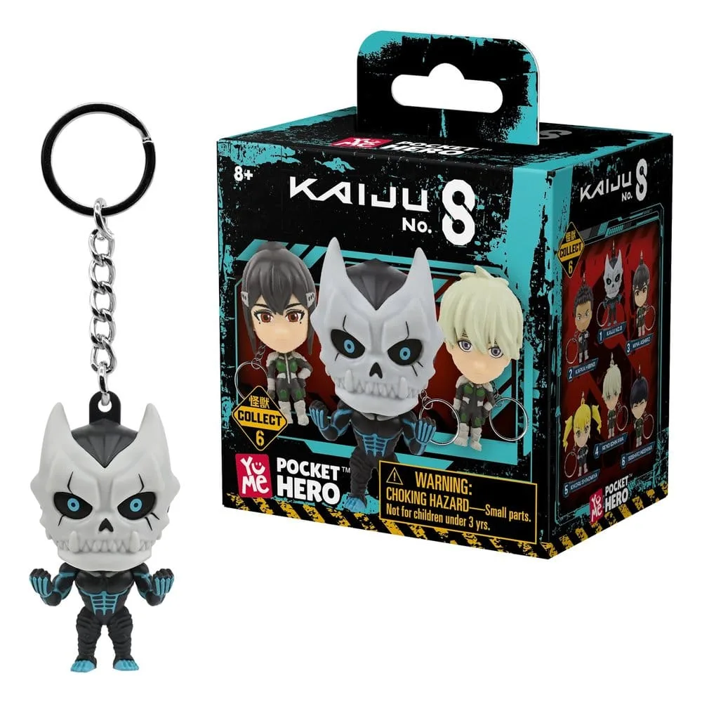 Kaiju No. 8 Keychain Display – Pocket Hero Series 1 12 Blind Boxes 10
