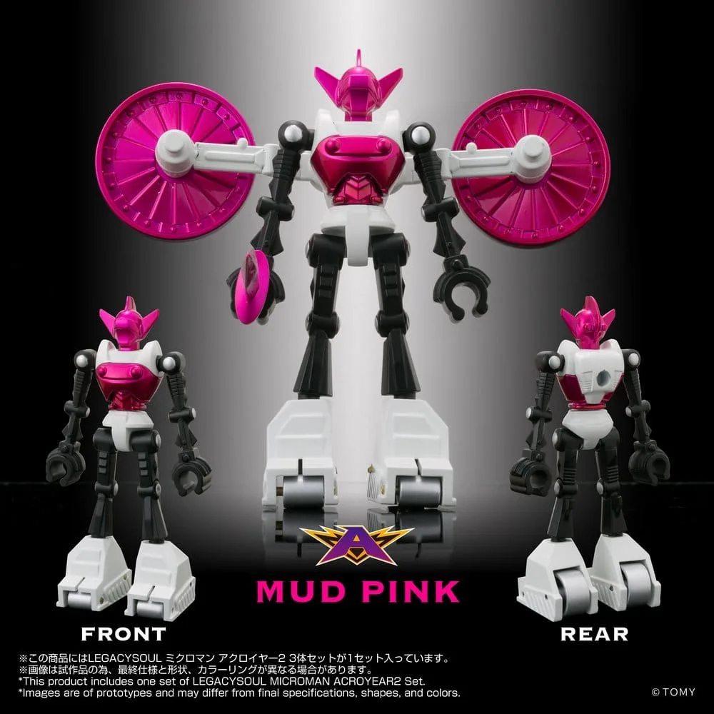 Microman Action Figure 3-Pack – Legacysoul Acroyear 2 7