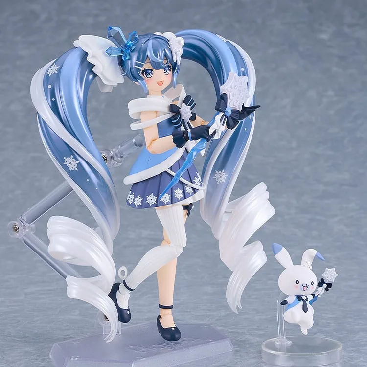 Hatsune Miku Action Figure – figma Crystal Snow 13 cm 6