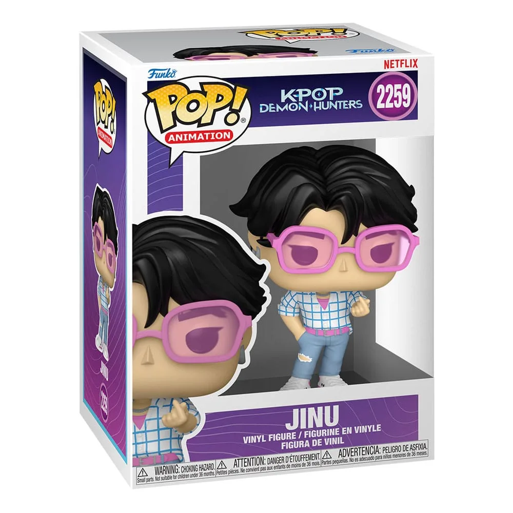 KPop Demon Hunters POP! Figures – Jinu Chase Assortment of 6 9 cm 2