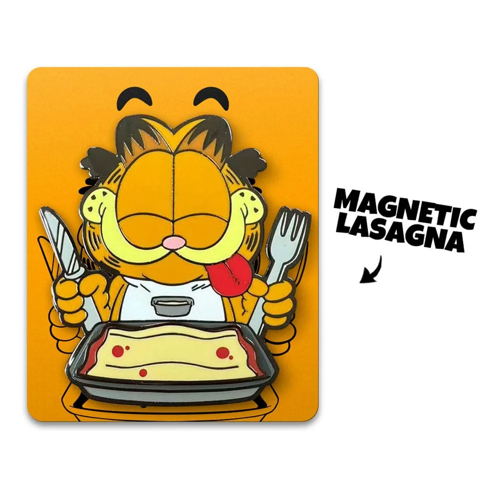 Garfield Pin Badge – Disco Lasagna Dinner 5 cm 3