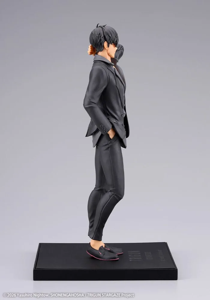 Trigun Stampede beeld – Nicholas D. Wolfwood 1:8 22 cm 5