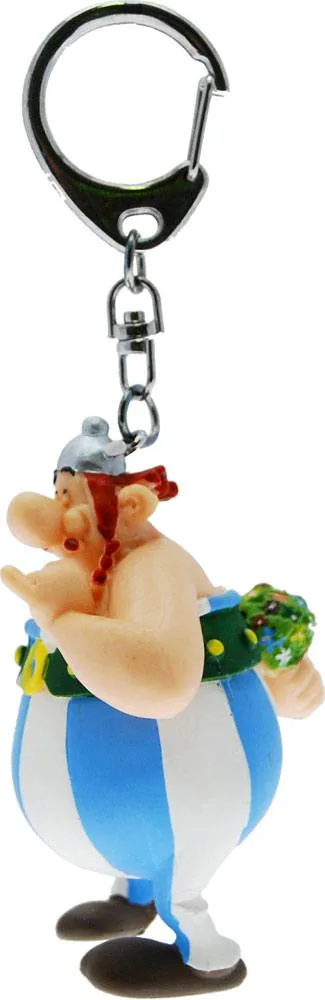 Asterix Keychain – Obelix with Flowers 13 cm
