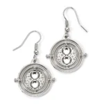 Harry Potter Earrings – Silver Tone Time Turner 1