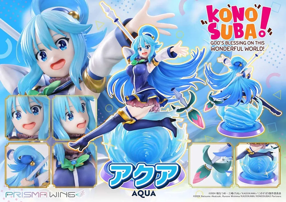 KonoSuba beeld – Aqua Prisma Wing 24 cm 3