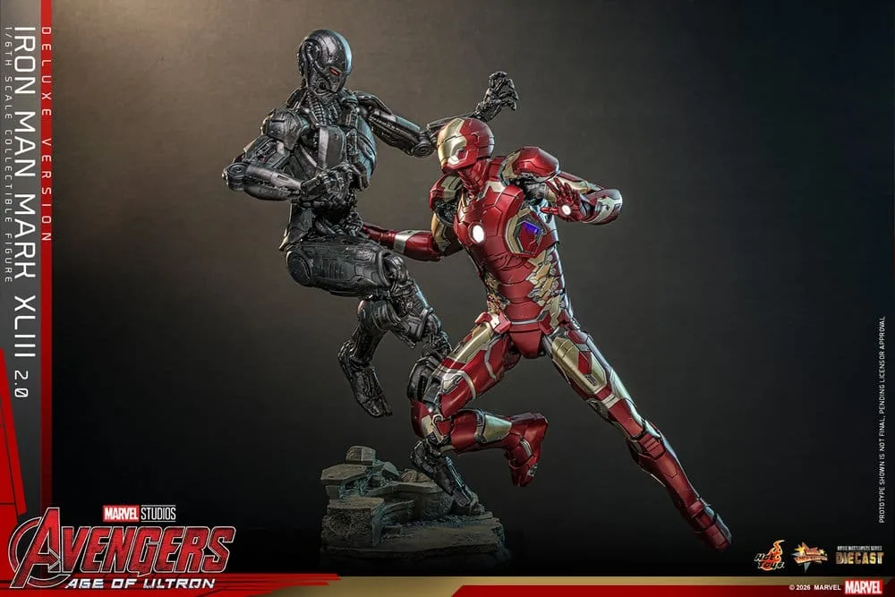 Avengers Action Figure – Iron Man Mark XLIII 2.0 Deluxe 32 cm 8