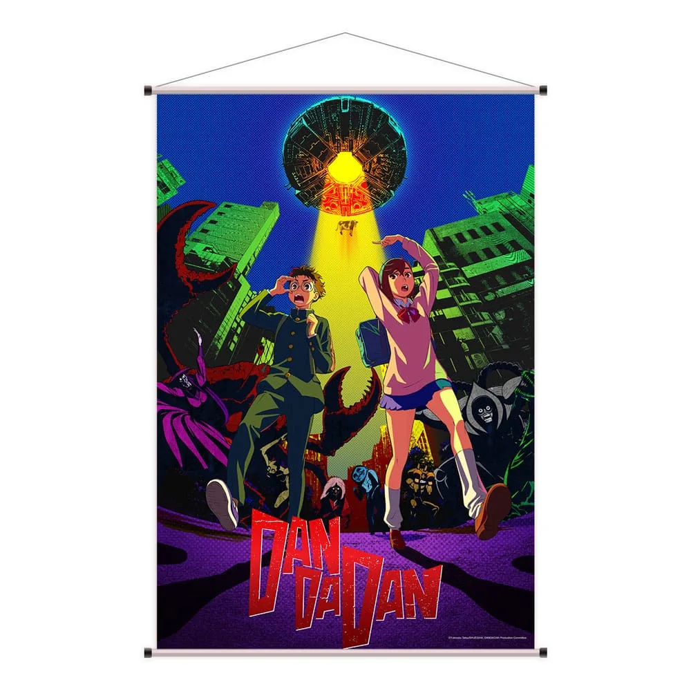 Dandadan Wallscroll – Okarun and Momo 60 x 90 cm