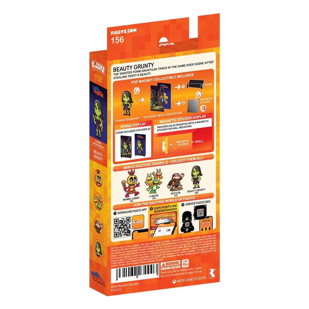 Banjo-Kazooie Magnet – FiGGYZ Beauty Grunty 11 cm 4