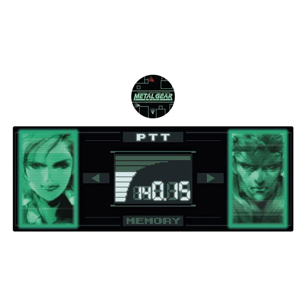 Metal Gear Solid Desk Pad and Coaster Set – Solid Snake and Raiden