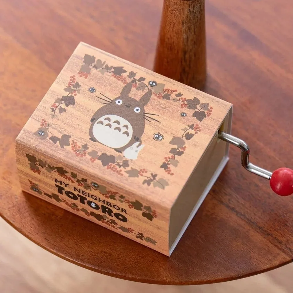 My Neighbor Totoro Hand Crank Music Box – Autumn Leaf