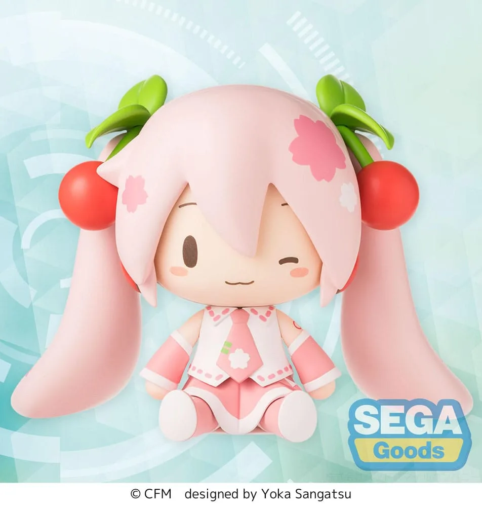 Hatsune Miku Chibi Figure – Fuwa Petit Sakura 8 cm 2