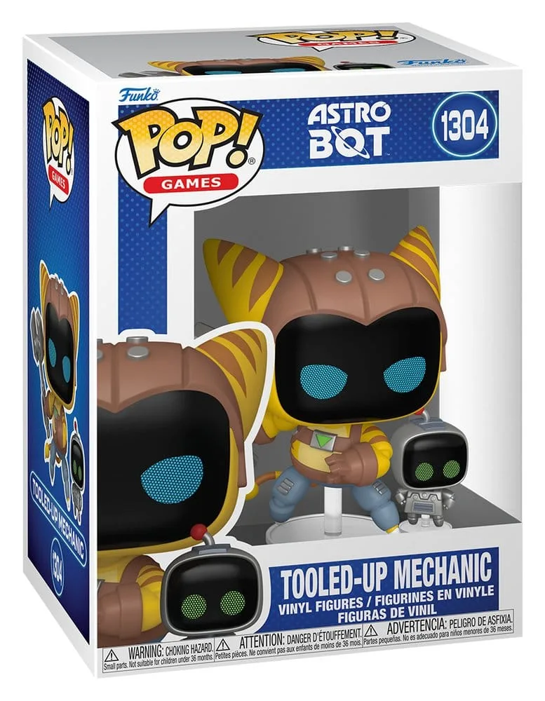 Astro Bot POP! Vinyl Figure – TU Mechanic 9 cm 2